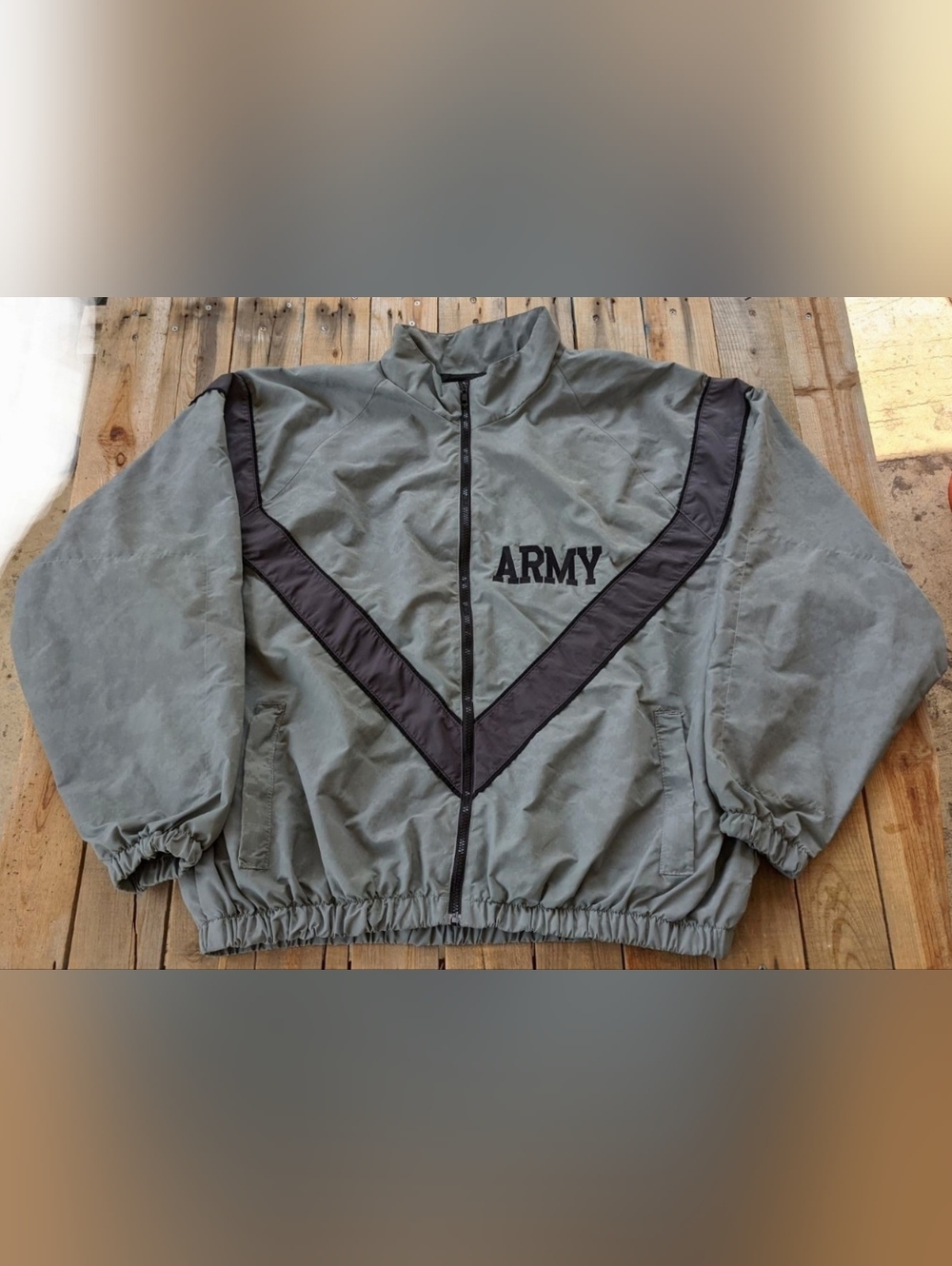 vintage ARMY IPFU 3M windbreaker jacket  men's Size 2XL